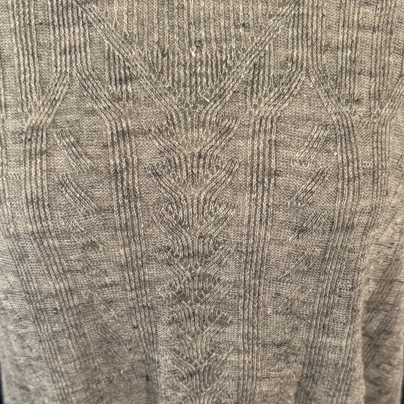 Gray and Blue Long Sleeve Sweater - Picture 7 of 8